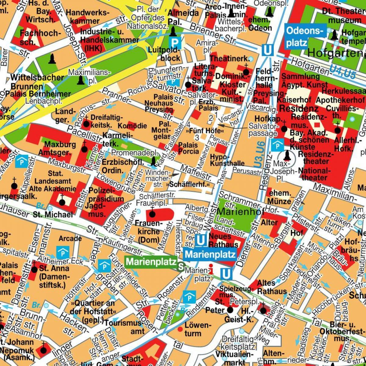 street kart over münchen sentrum