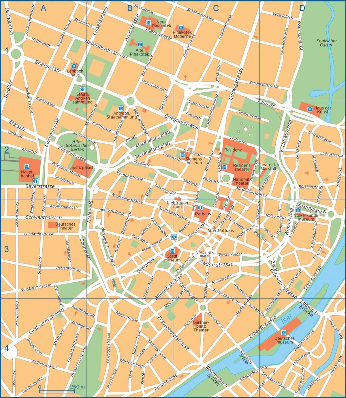 street kart over münchen, tyskland