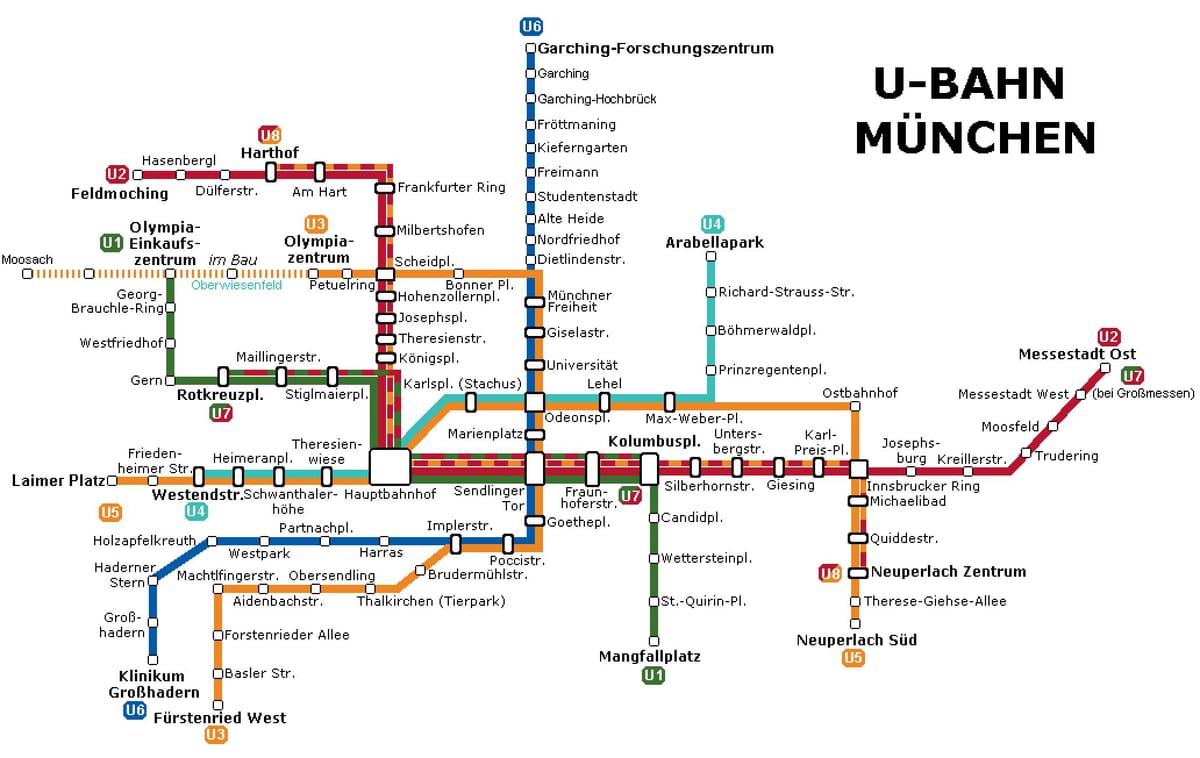 ubahn kart münchen