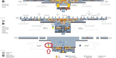 Kart over münchen terminal 2 