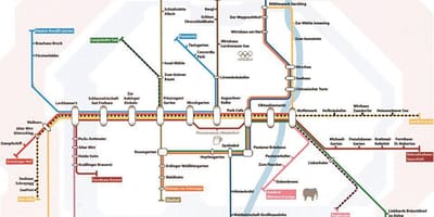 Kart over münchen uteservering