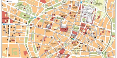 München vandre kart